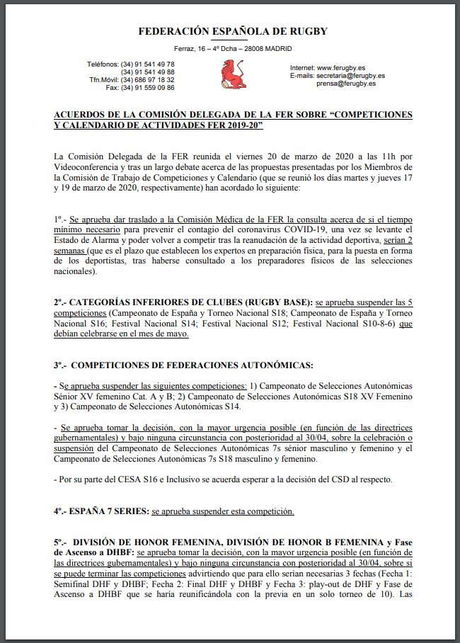 comunicat FER 1